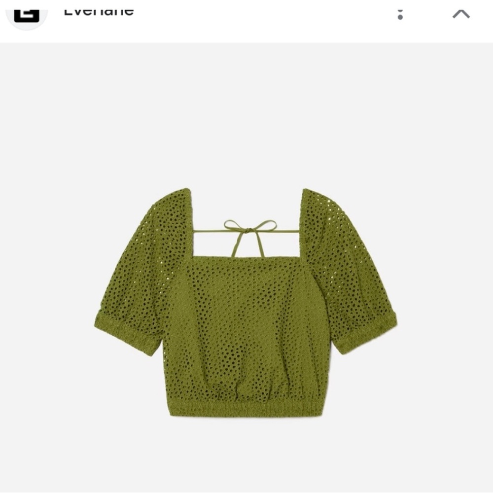 Everlane Women's Green Knit Top